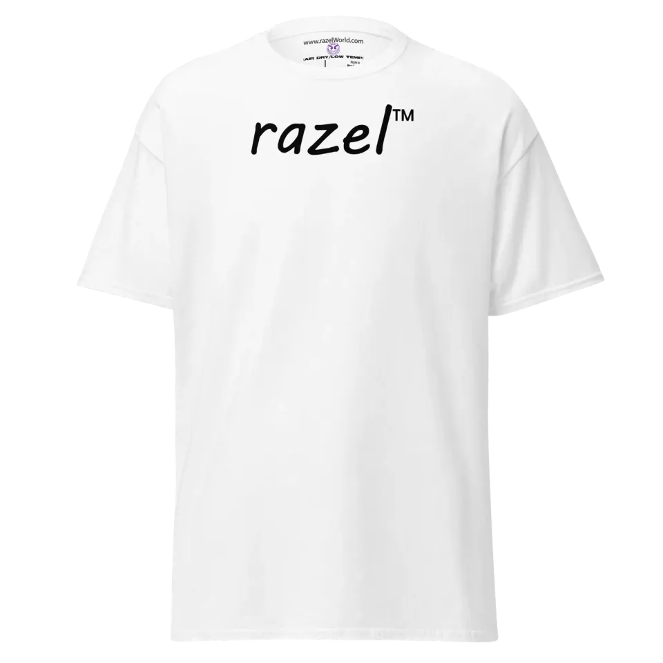 Razel Centered Chest T-shirt Zwart M katoen