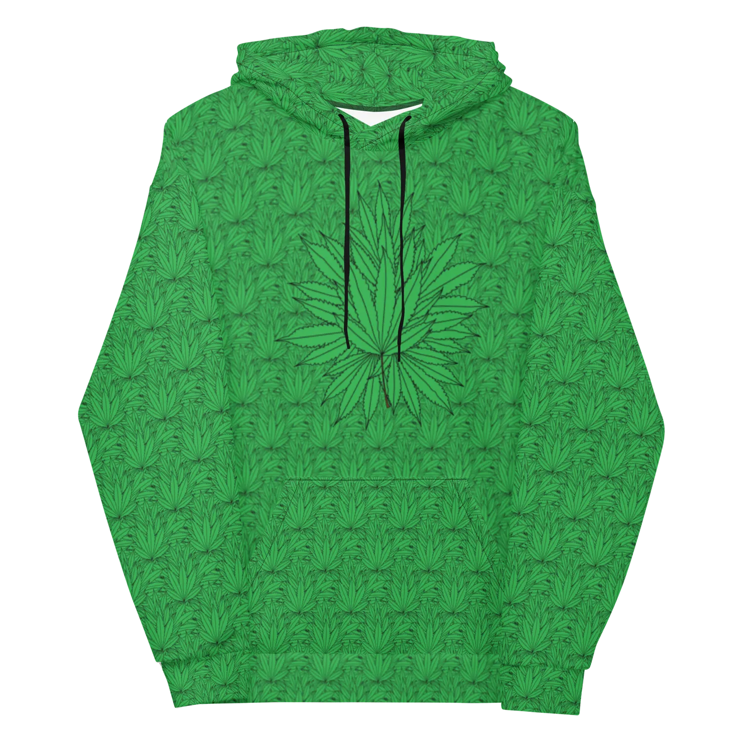 Razel Marijuana Tree Star Hoodie M Fleece