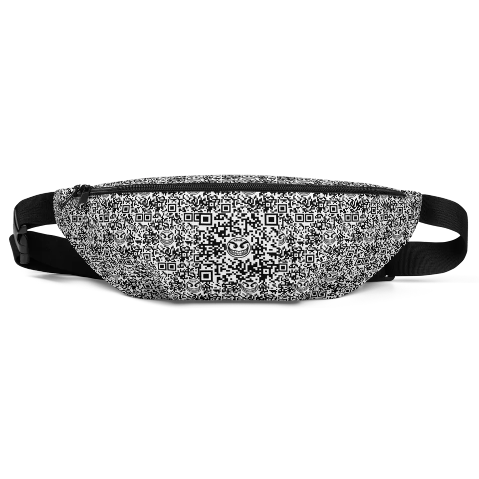 Razel Face QR Code Motif heuptas S/M waterafstotend