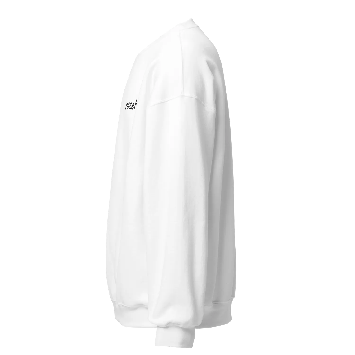Razel Embroidered Crewneck sweater zwart