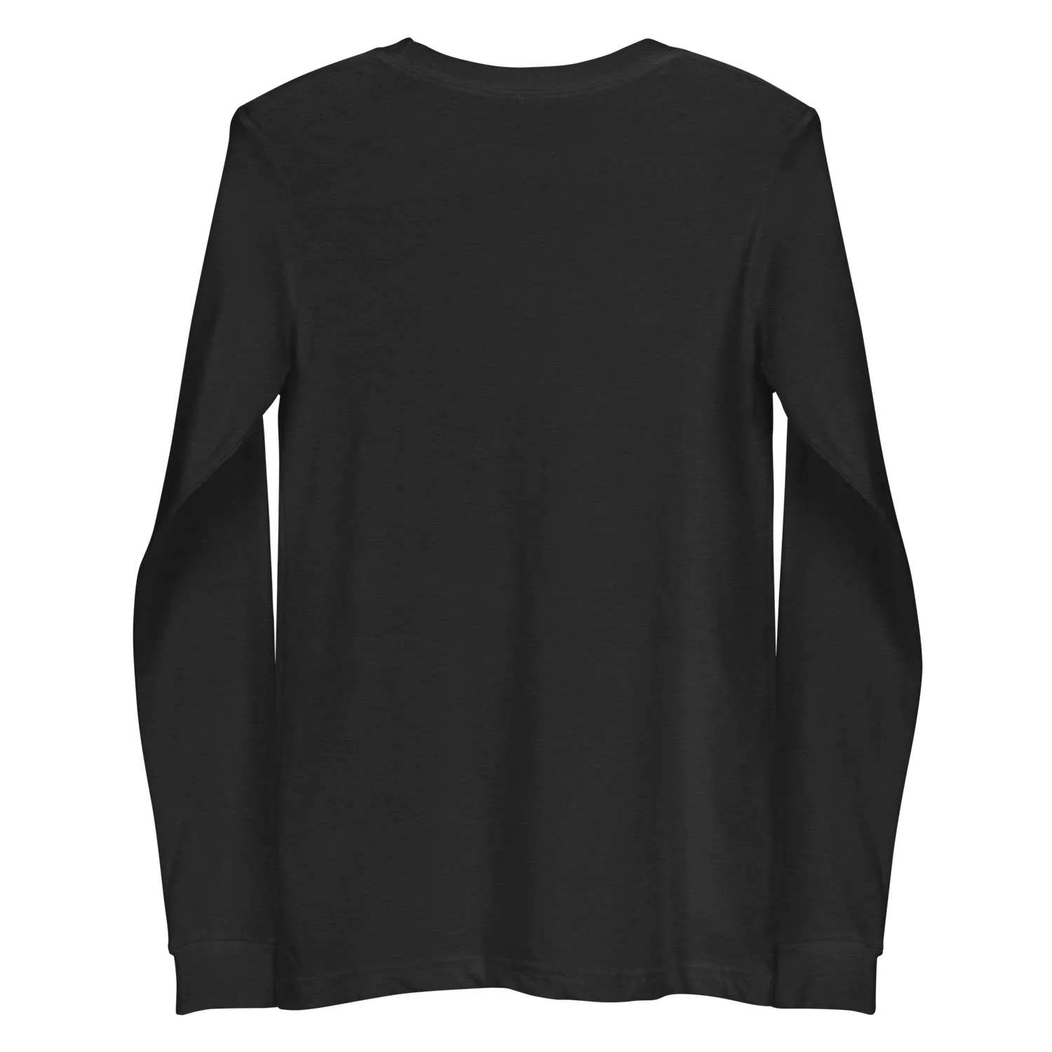 Razel Face QR Code longsleeve Black Heather katoen