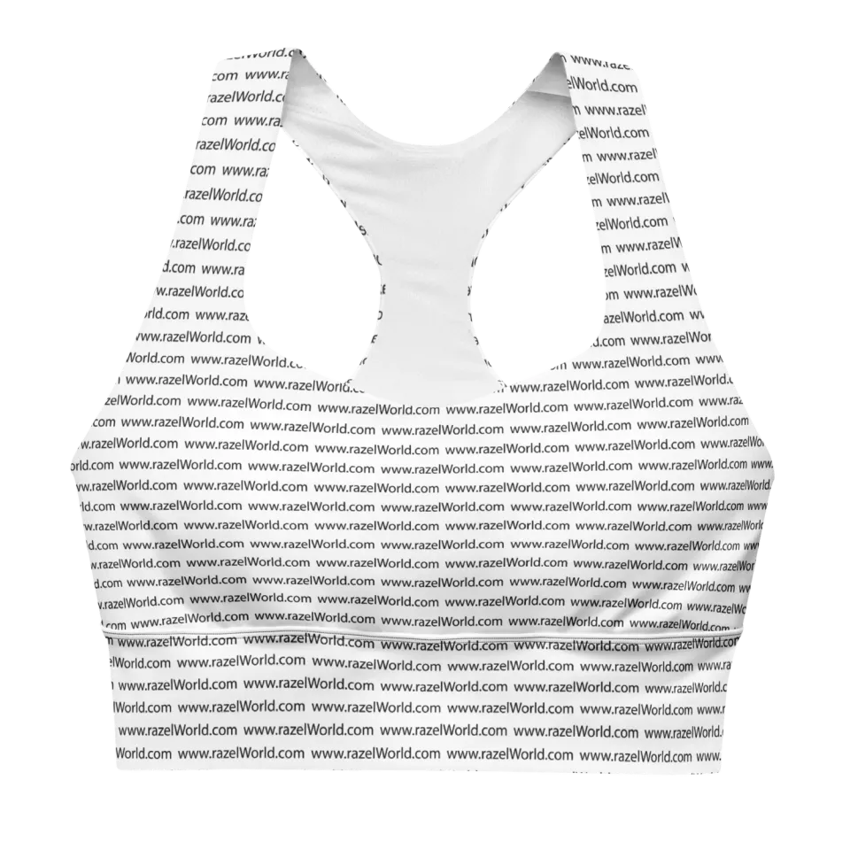 Razel www.razelWorld.com Motif crop top met padding
