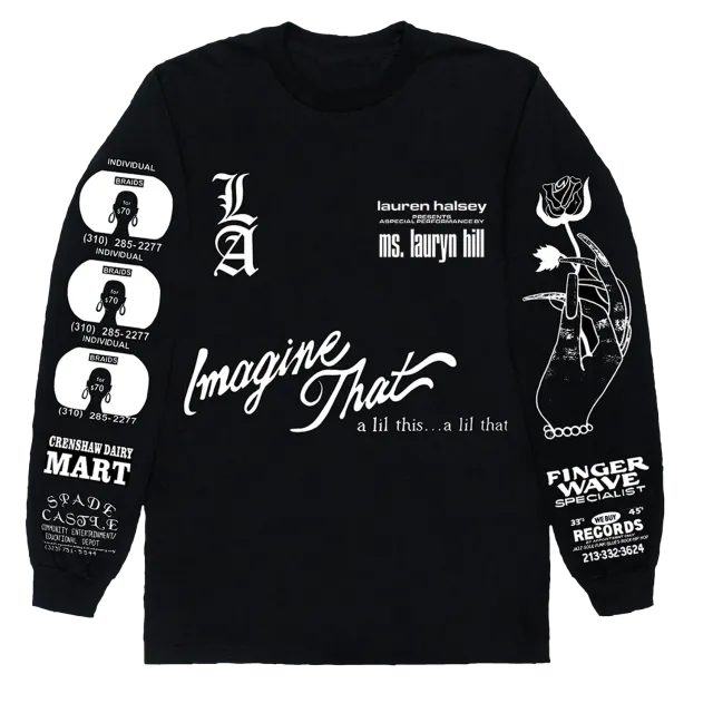 Lauryn Hill MLH x Lauren Halsey longsleeve officiële tour