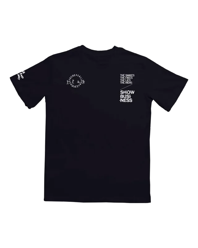 Tribe Called Quest Low End Theory Show Biz T-shirt zwart katoen