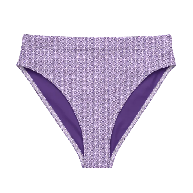 razel Face Motif Bikini Broekje high waist print
