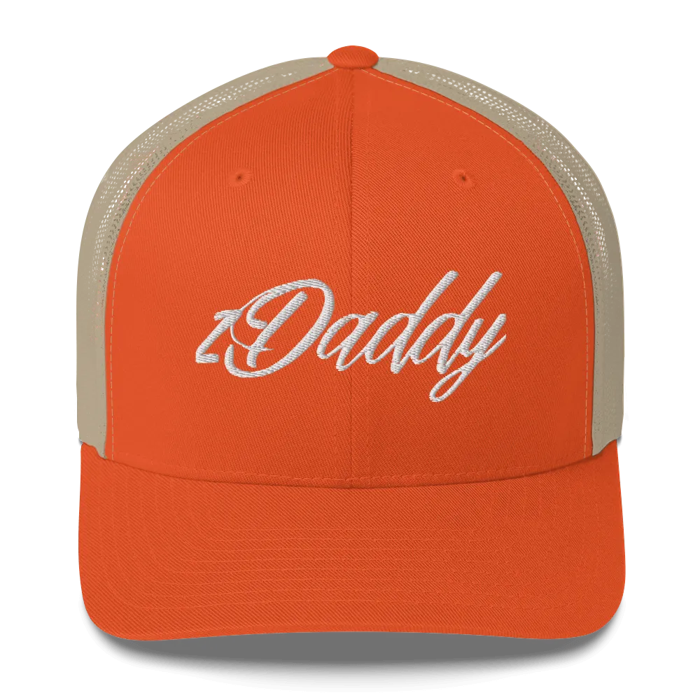 Razel zDaddy trucker pet wit mesh verstelbaar