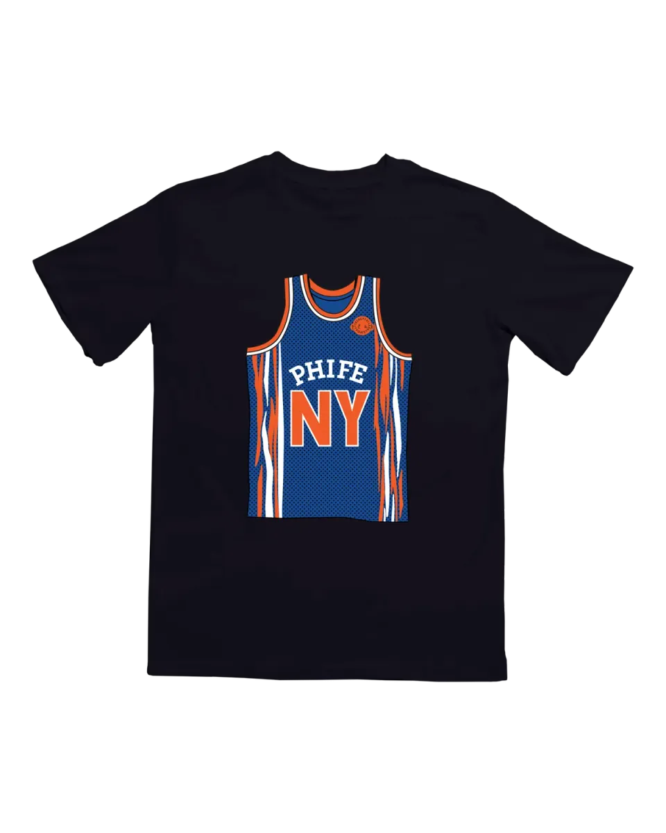 Tribe Called Quest NY Phife T-shirt zwart heavyweight katoen
