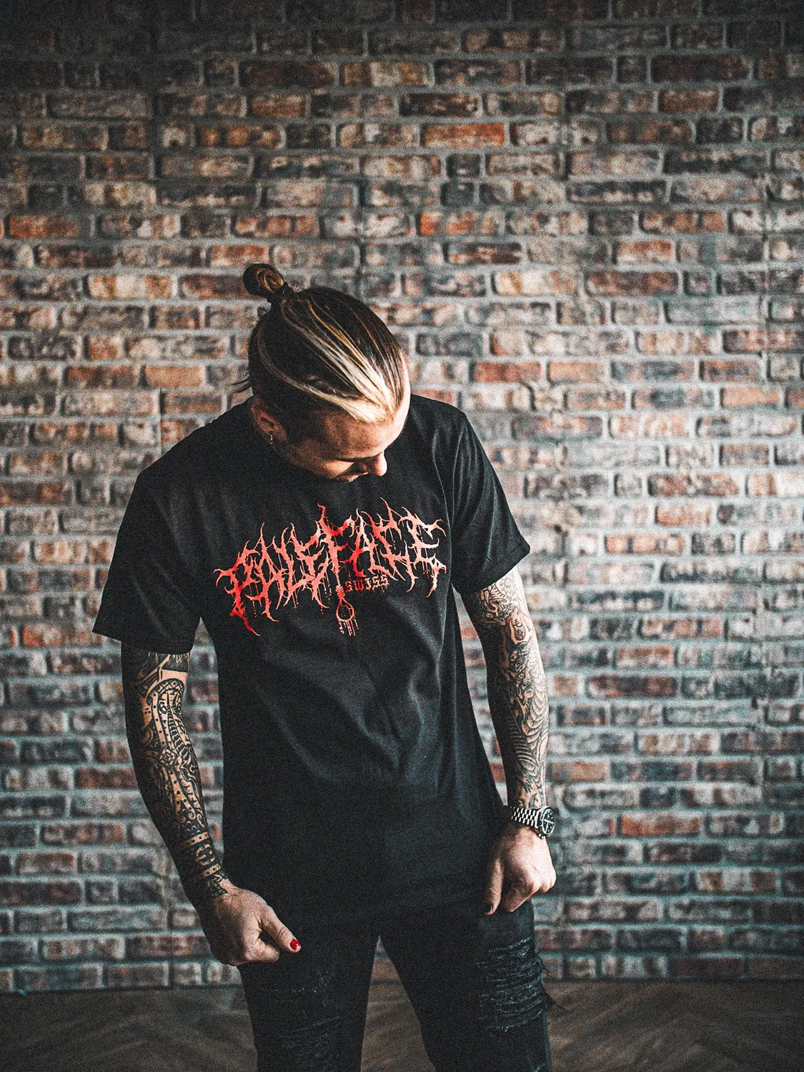 Paleface Swiss Let Me Sleep Coffin T-shirt maat M zwart