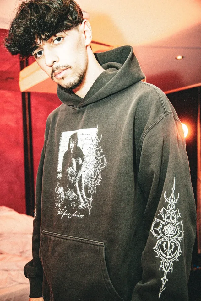 Paleface Swiss The Wilted hoodie washed oversized