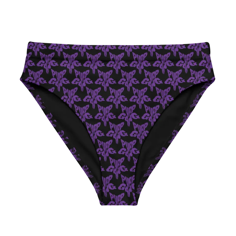 Razel Purp Gang Rock Star bikinibroekje M high-waisted