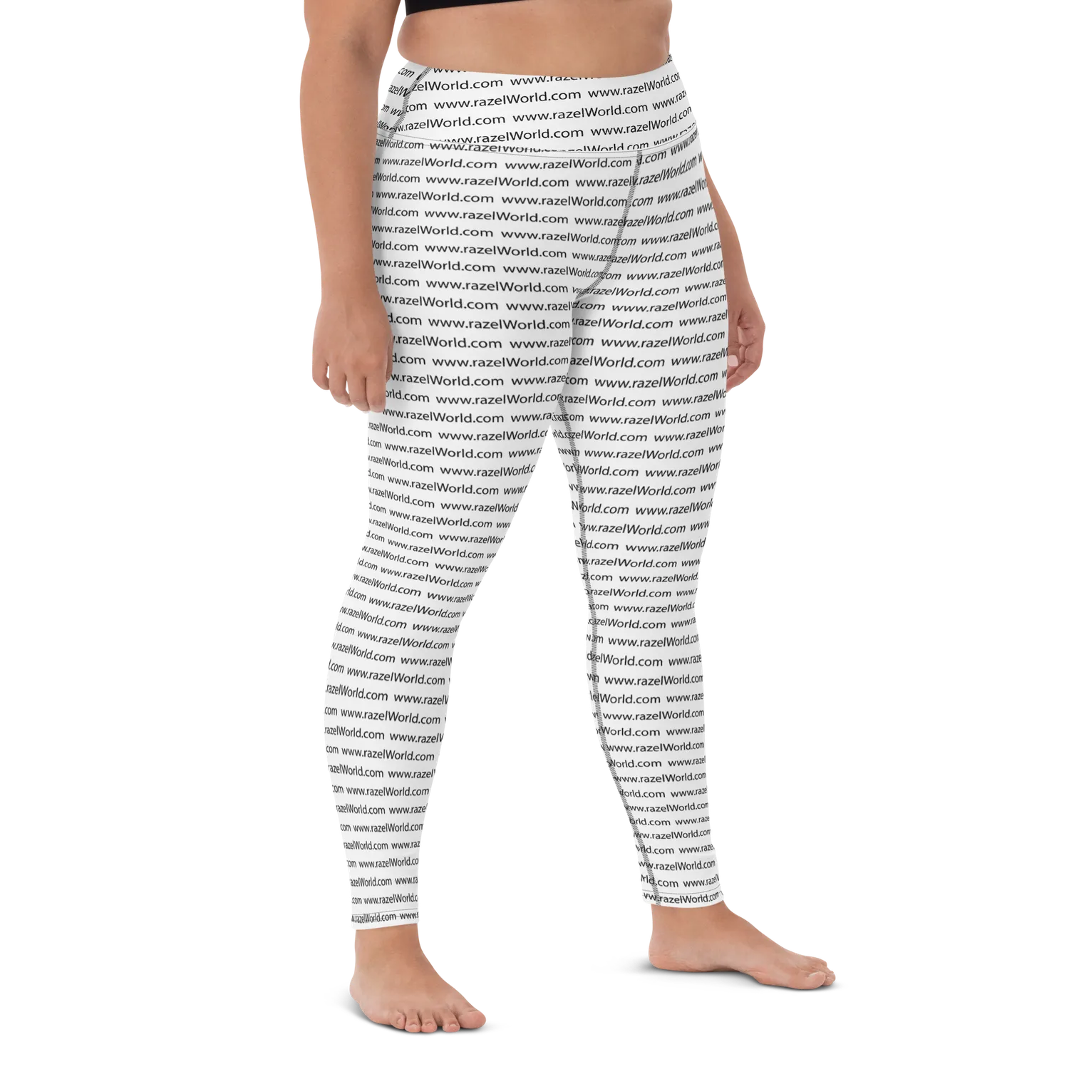 www.razelWorld.com Motif legging stretch zwart