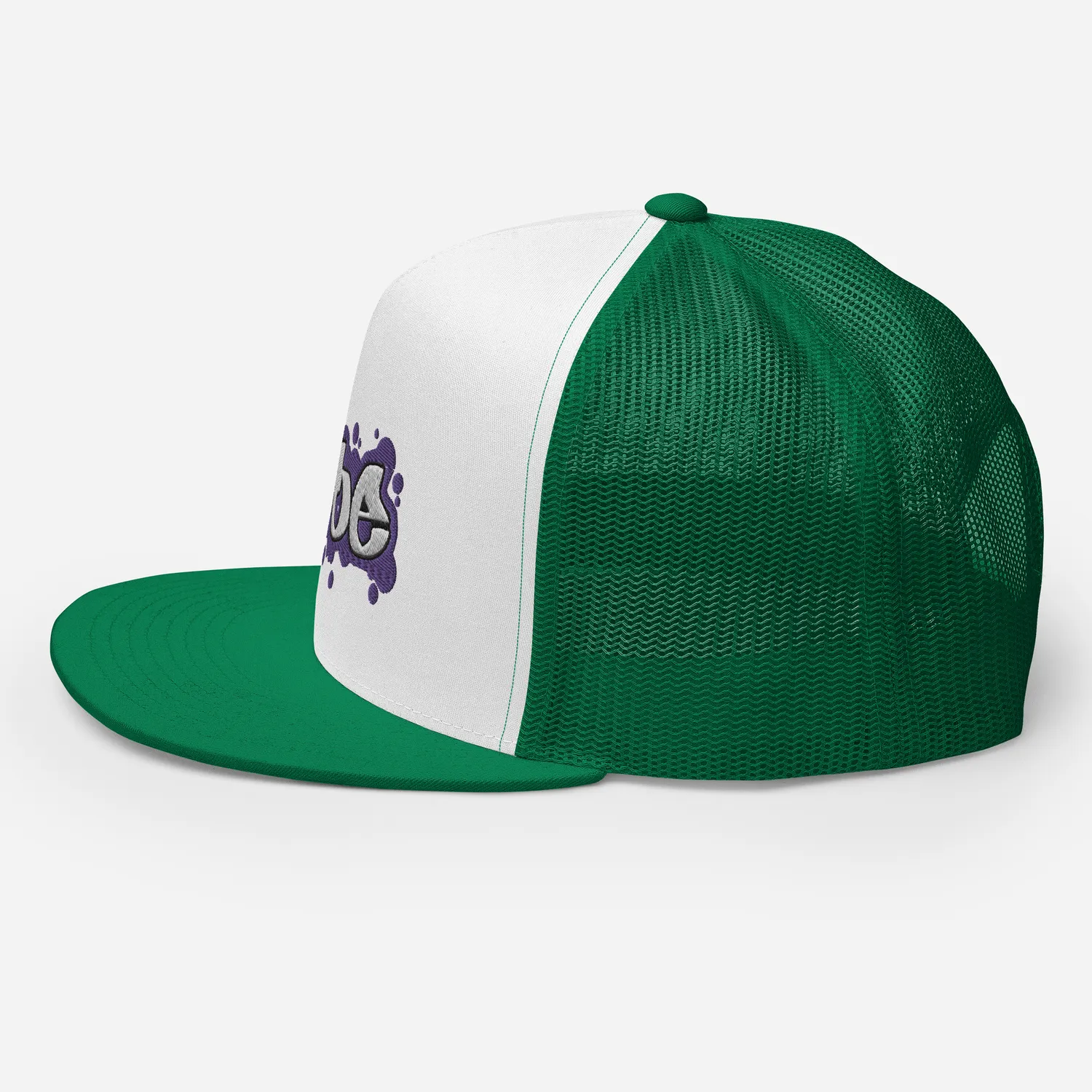 Razel Hoe Trucker Cap Black White snapback