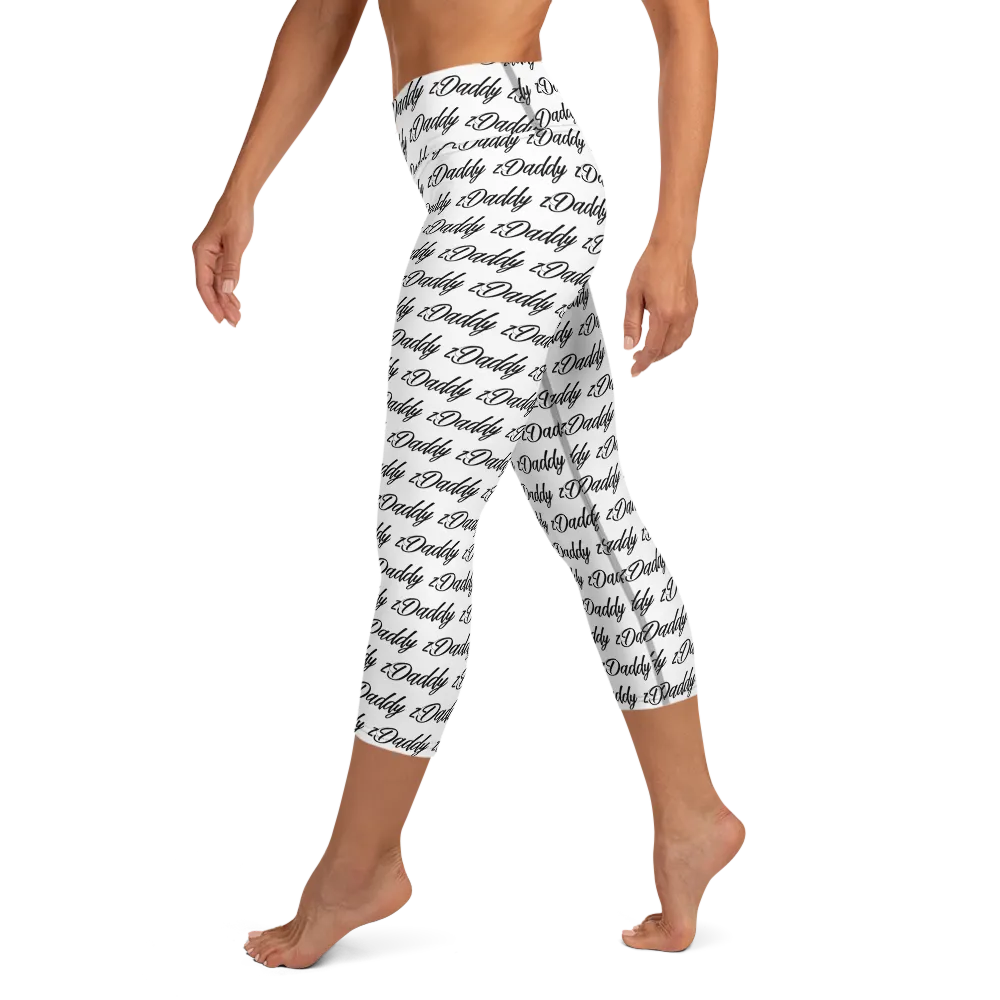 Razel zDaddy Motif Yoga Capris legging halflang
