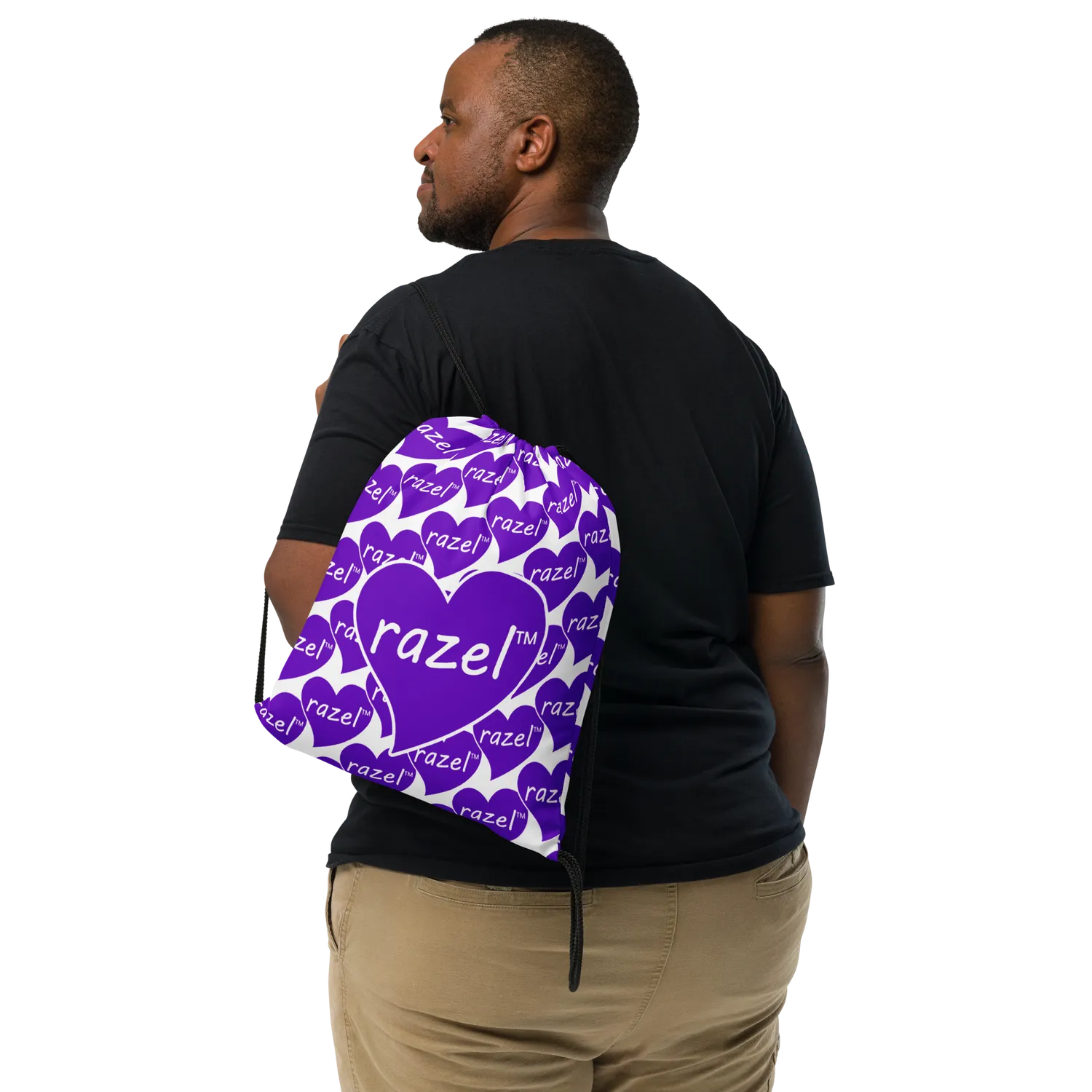 Razel Purple Hearted Motif gymzak licht