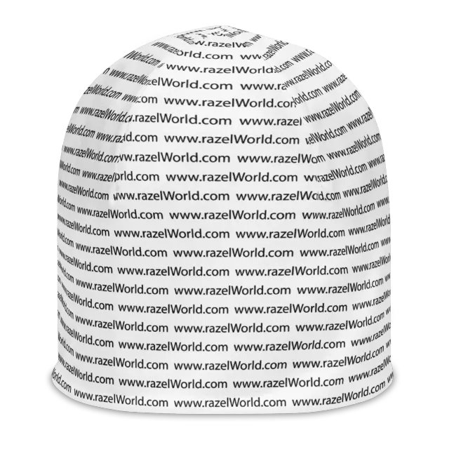 Razel RazelWorld Motif Beanie Maat M