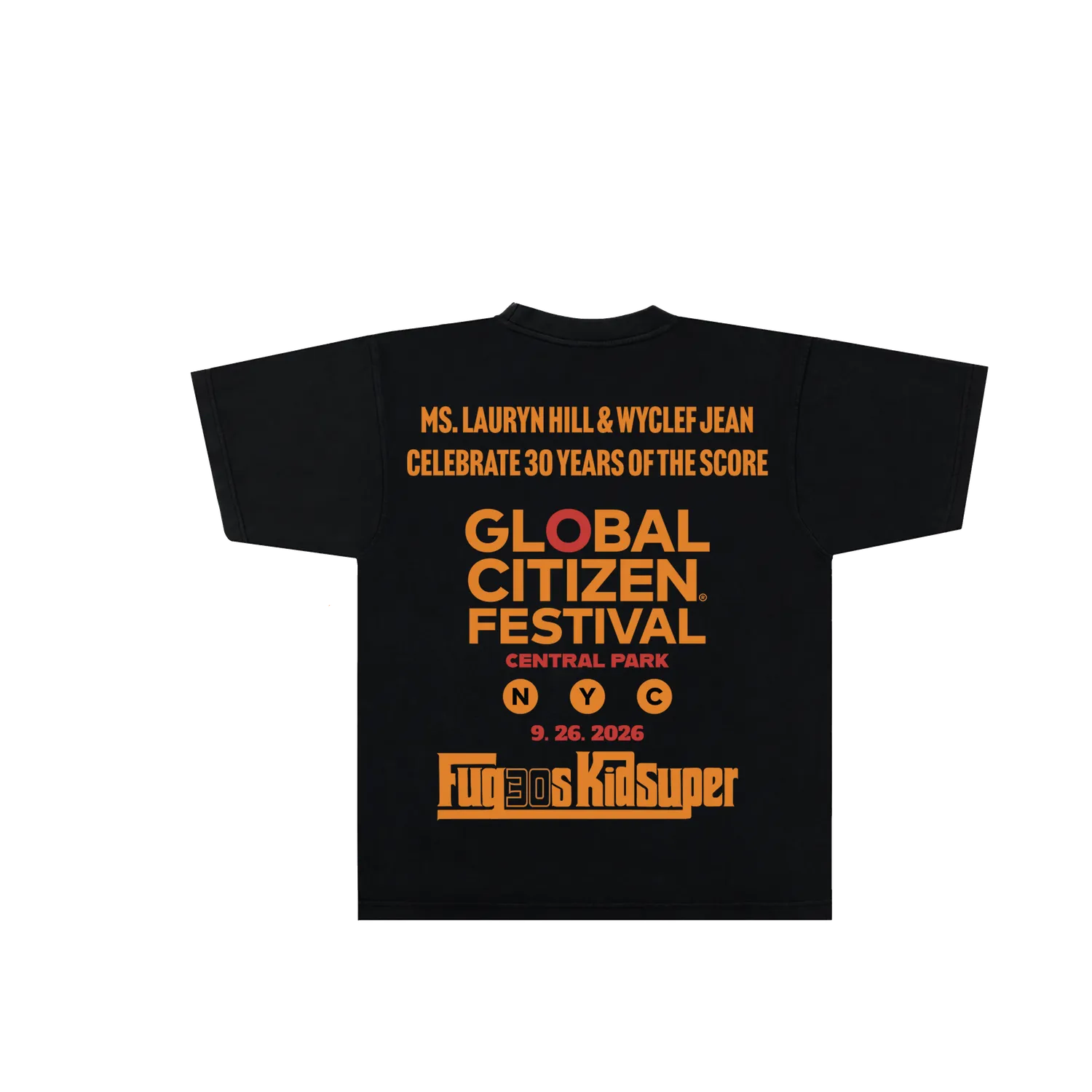 Lauryn Hill Fugees x KidSuper T-shirt concert