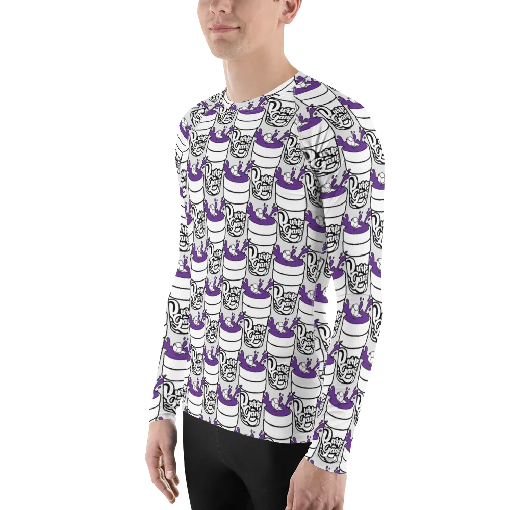 Razel Purp Gang Double Cup rashguard lange mouw