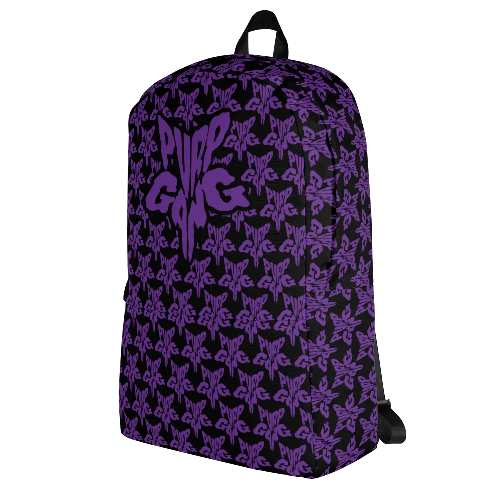Razel Purp Gang Rock Star Motif Rugzak 15 inch