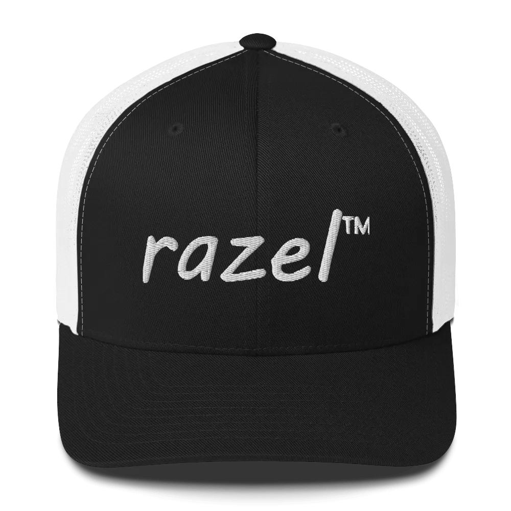 Razel trucker pet wit verstelbaar