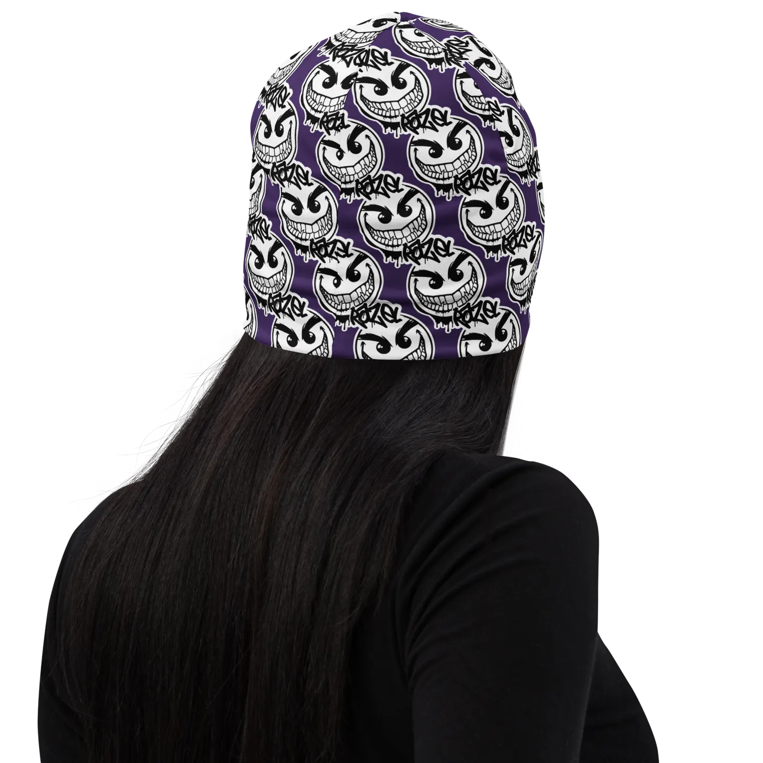 Razel Gang Drip Face Motif muts M dubbellaags