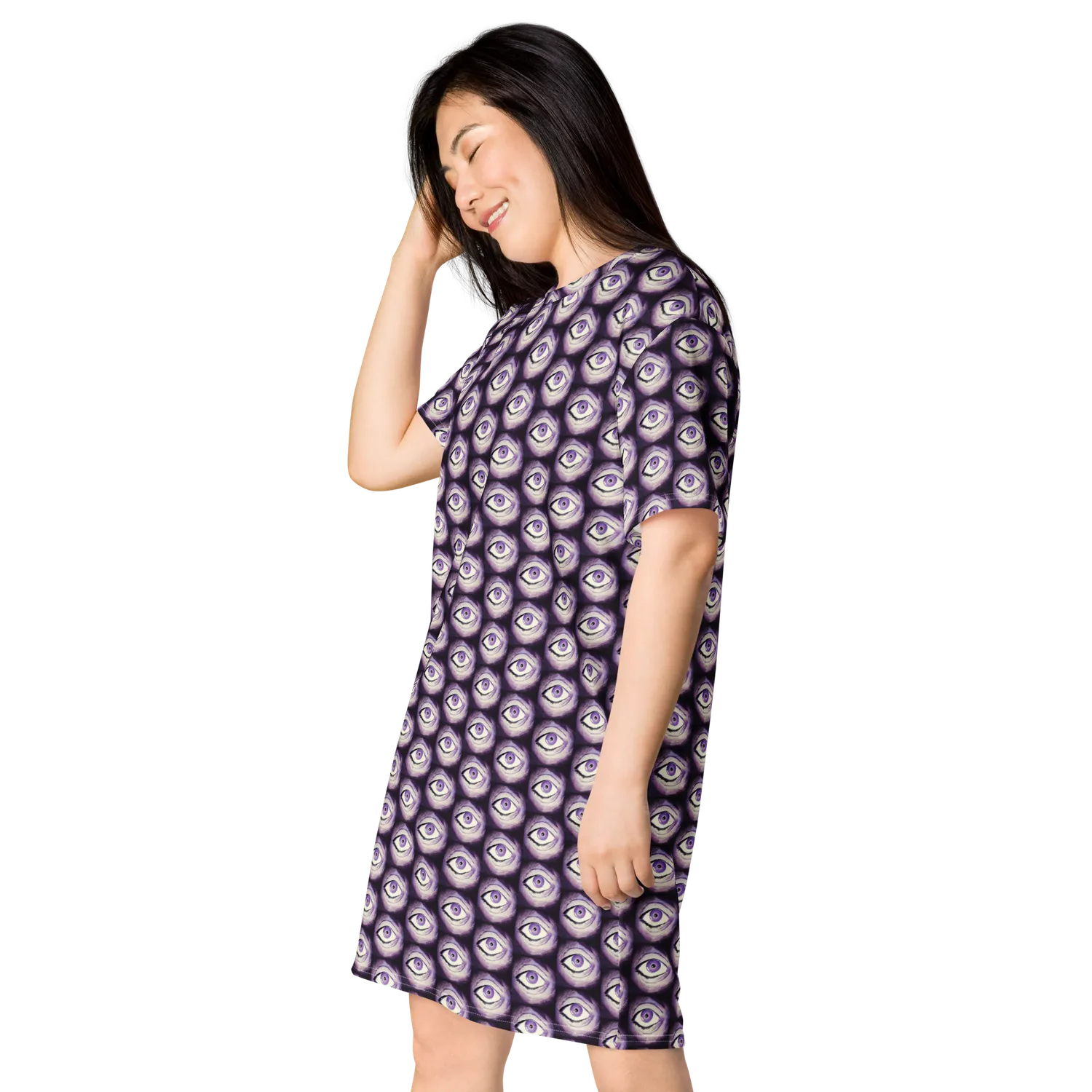 Razel Thousand Eyes T-shirt jurk oversize maat M