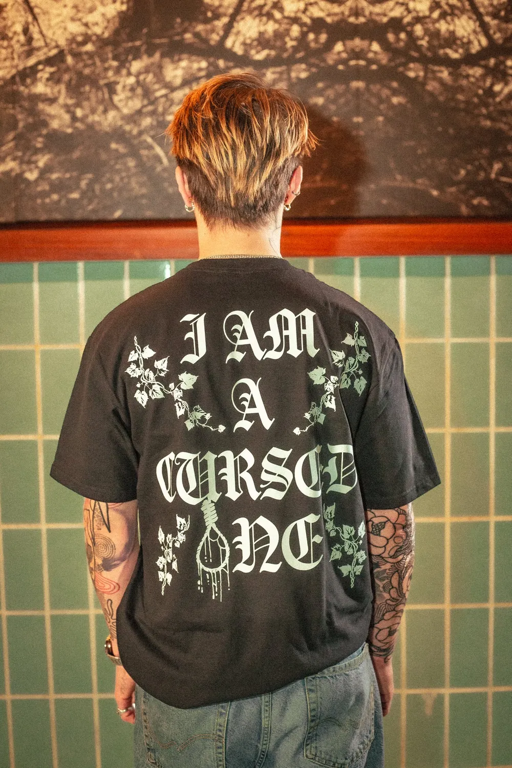 Paleface Swiss I Am A Cursed One shirt katoen