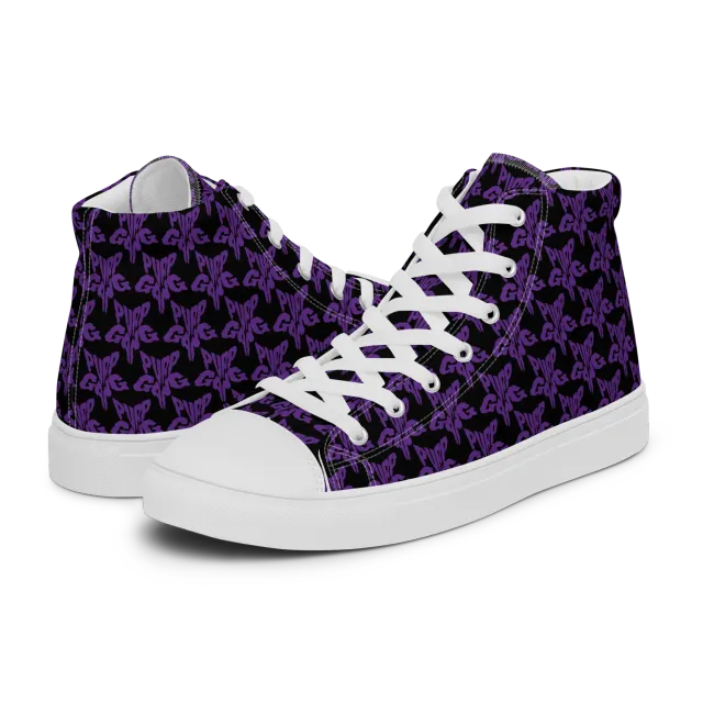 Razel Purp Gang Rock Star high-top sneakers canvas