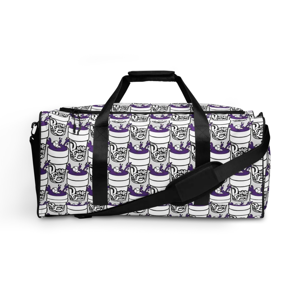 Razel Purp Gang Double Cup sporttas zwart reistas