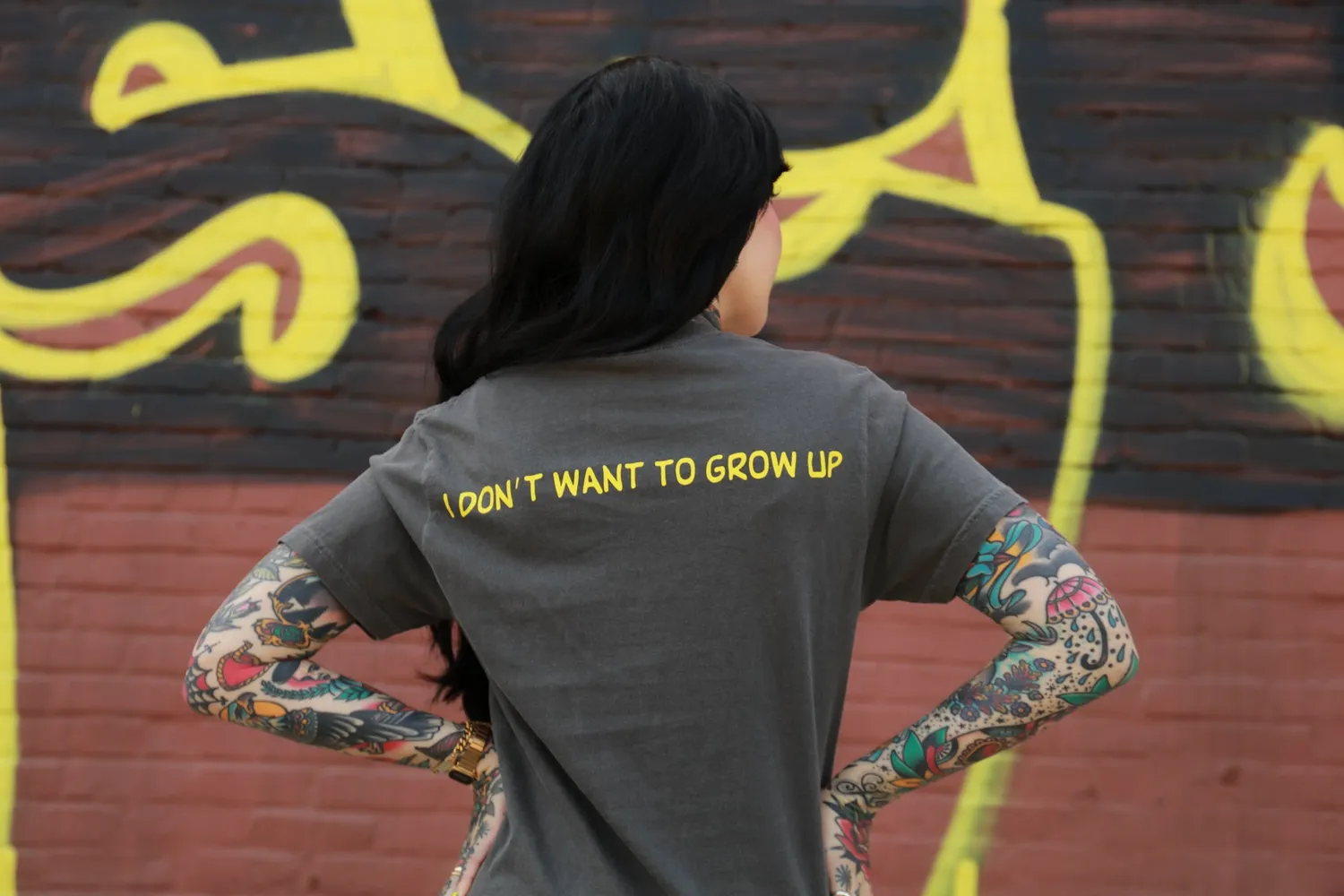 Descendents I Don't Want To Grow Up T-shirt pepper katoen
