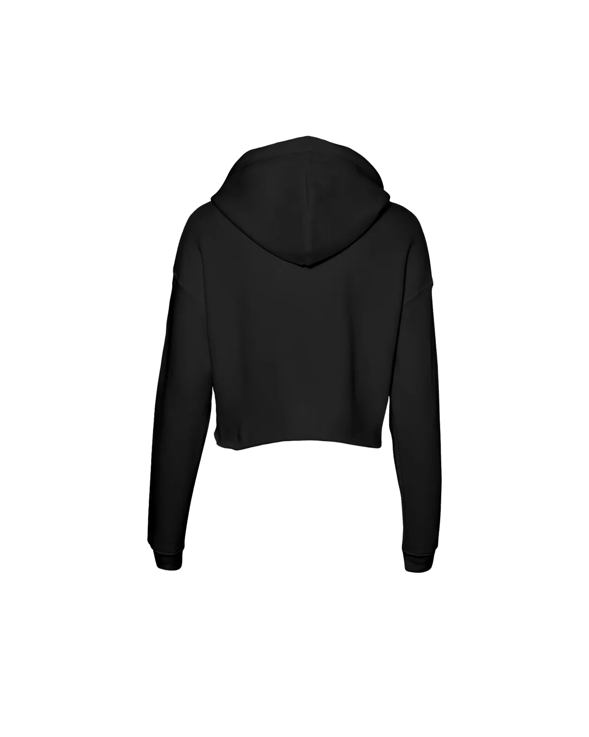 Tribe Called Quest ATCQ Line Art hoodie zwart cropped dames