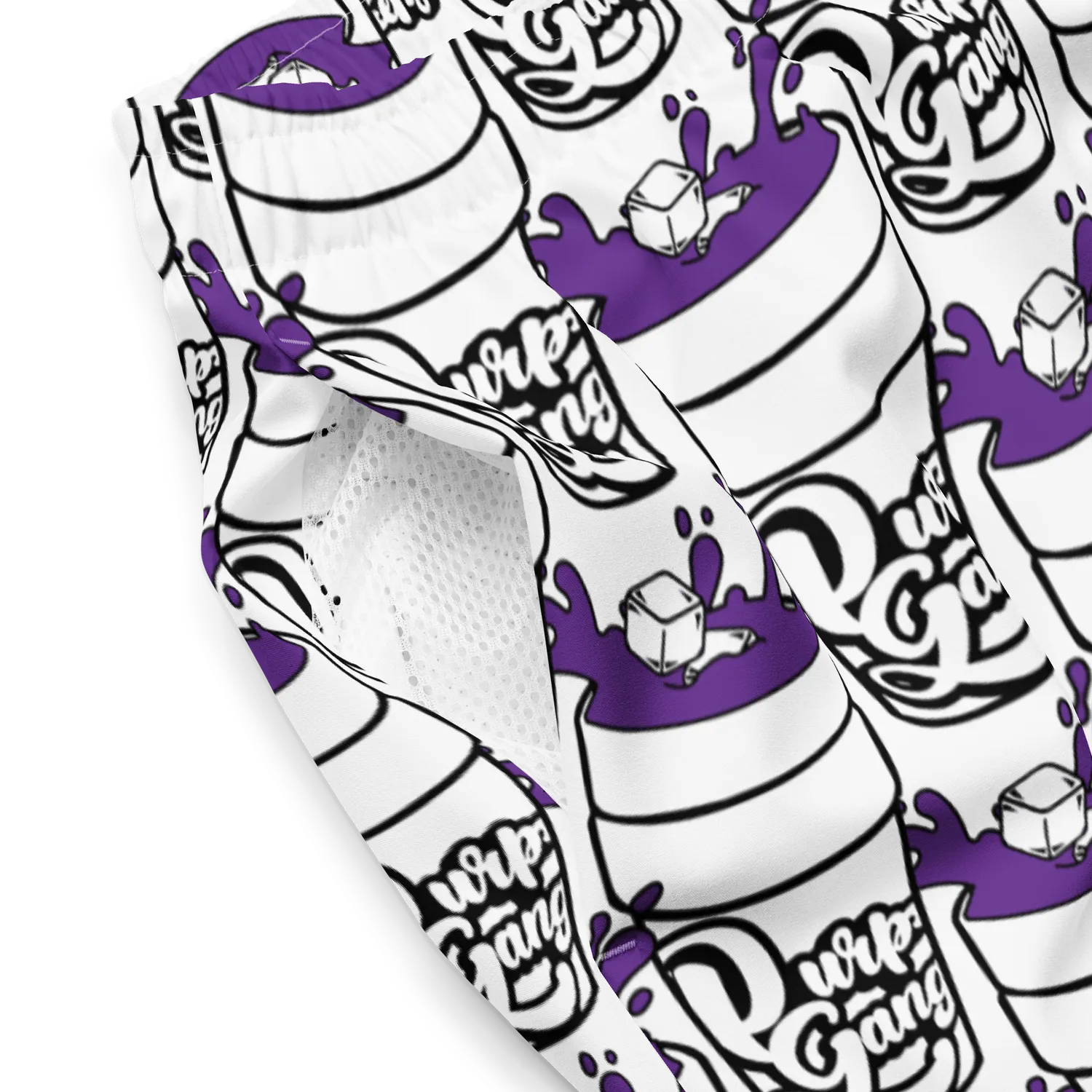 Razel Purp Gang Double Cup zwemshort maat L UPF50+