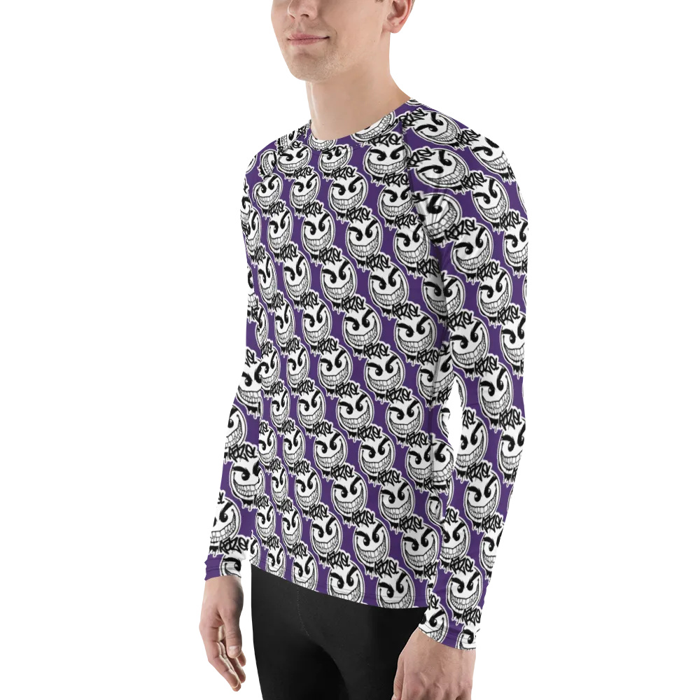 Razel Gang Drip Face Rashguard Lange Mouw UPF50+