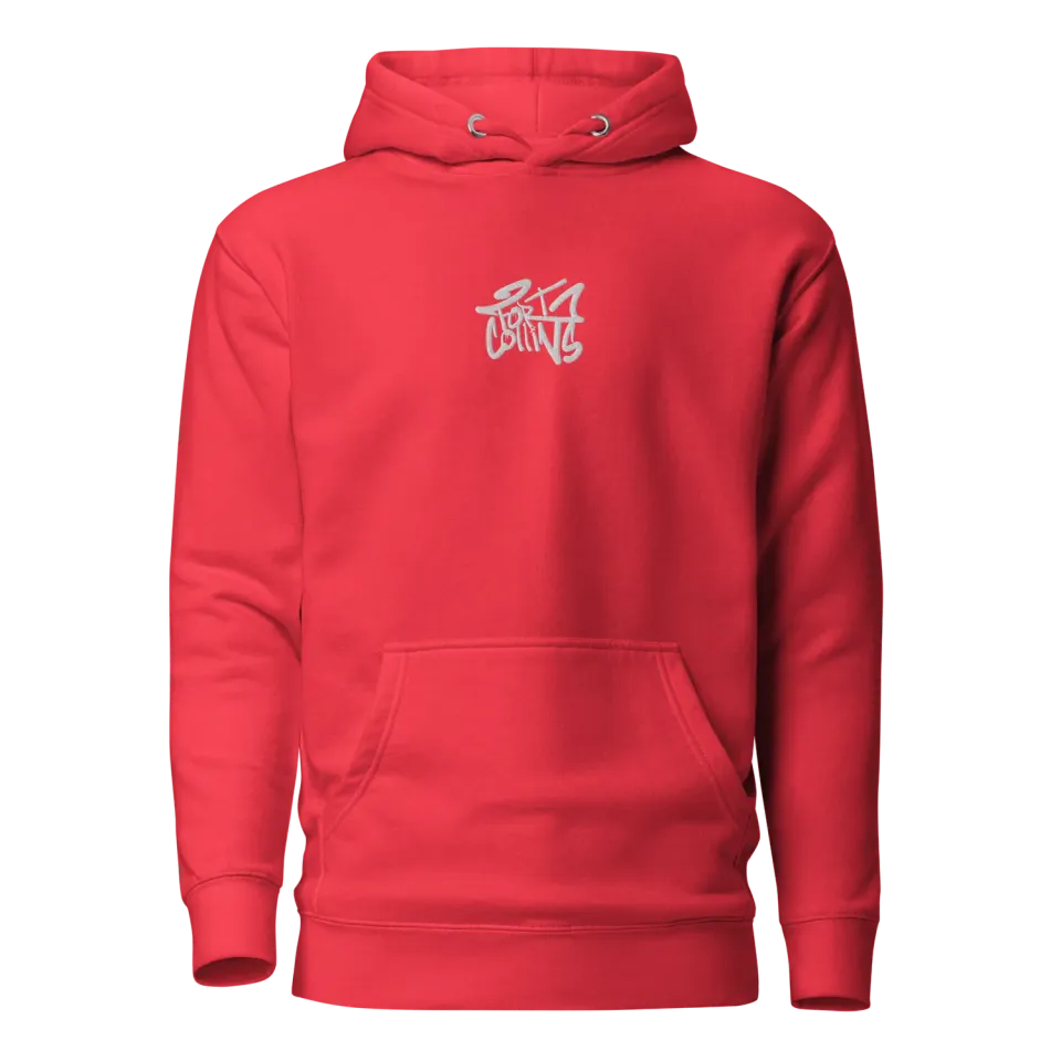 Razel Fort Collins Hoodie zwart geborduurd