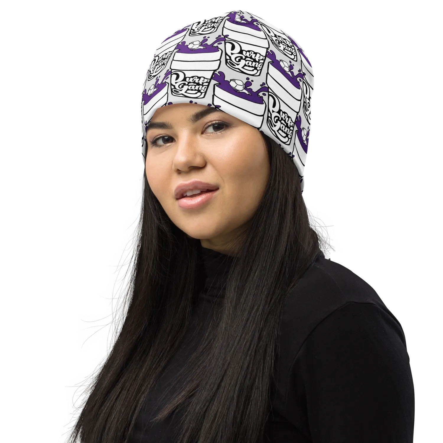 Razel Purp Gang Double Cup beanie dubbel S-L