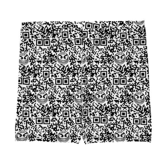 Razel QR Code Motif Spanks short M stretch