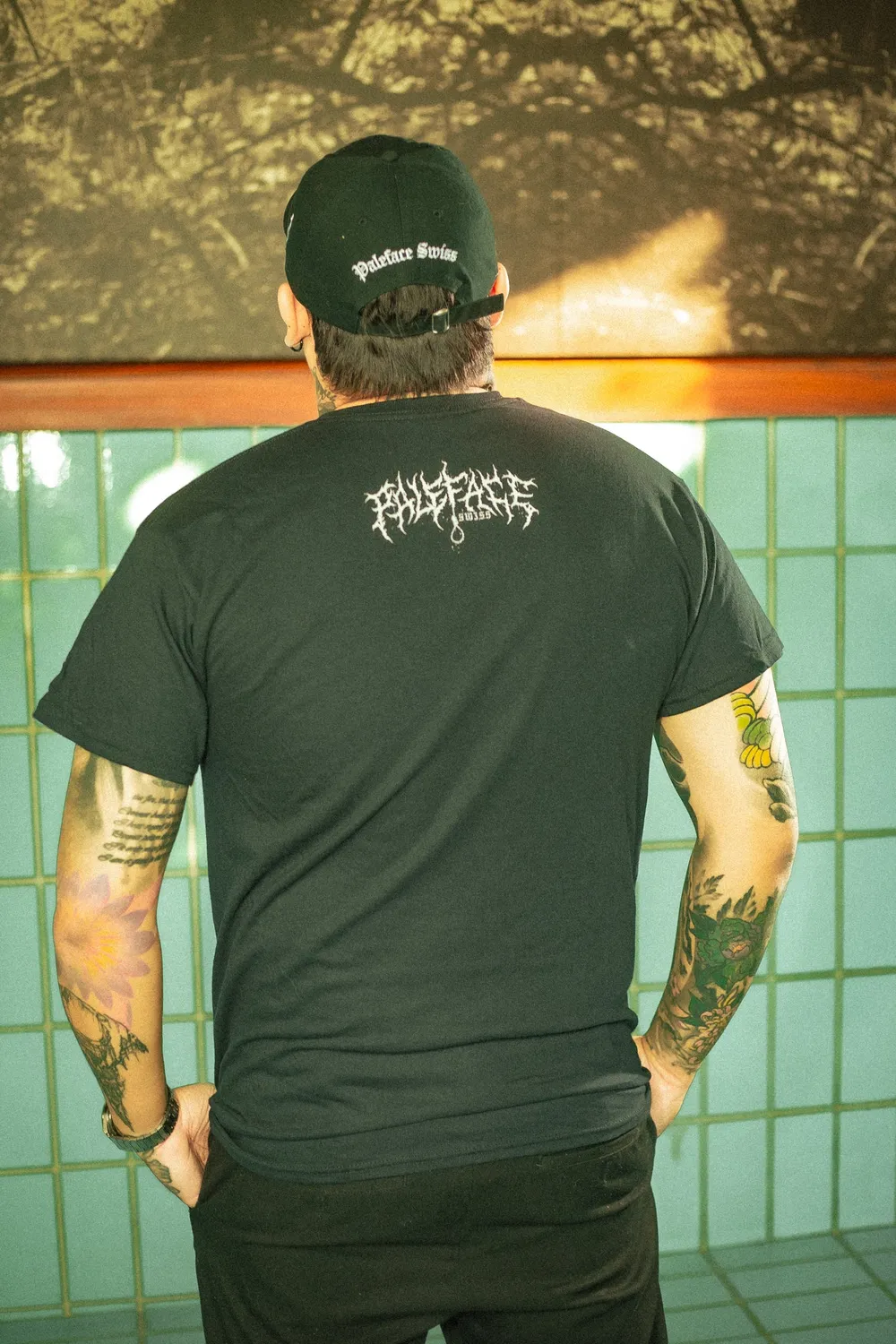 Paleface Swiss Cursed Cat shirt katoen