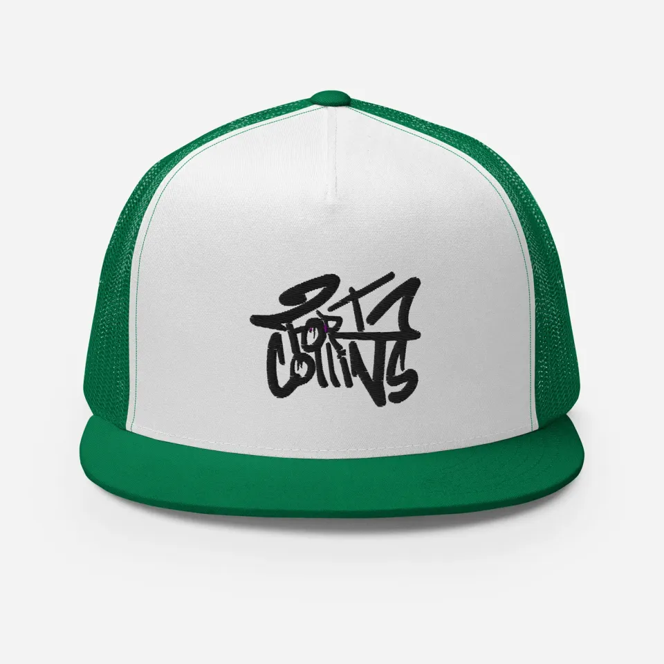Razel Fort Collins trucker pet zwart snapback