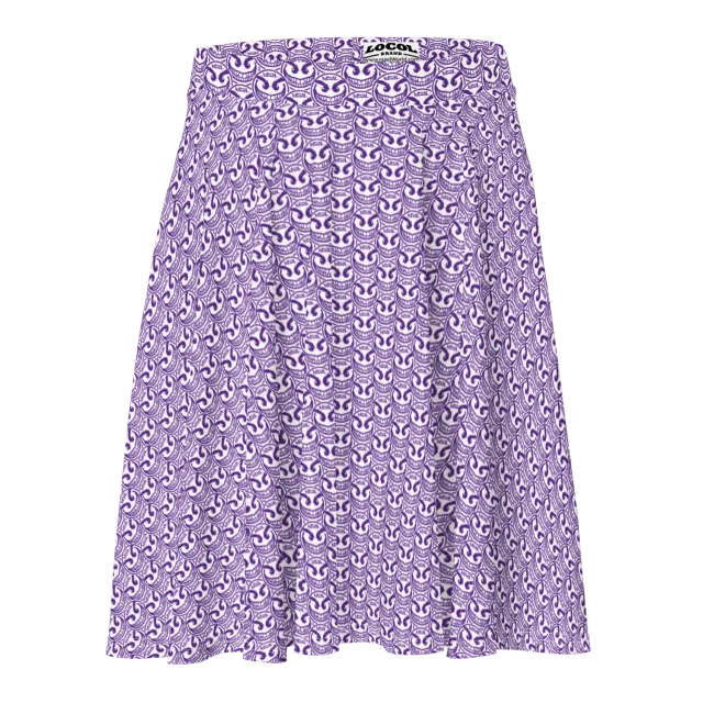Razel Face Motif zonnrok M elastisch