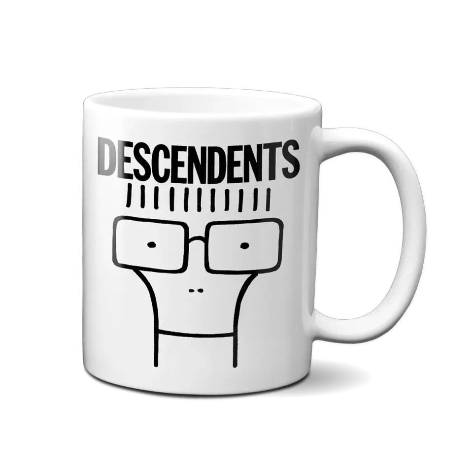 Descendents Classic Milo koffiemok wit 12 oz keramiek