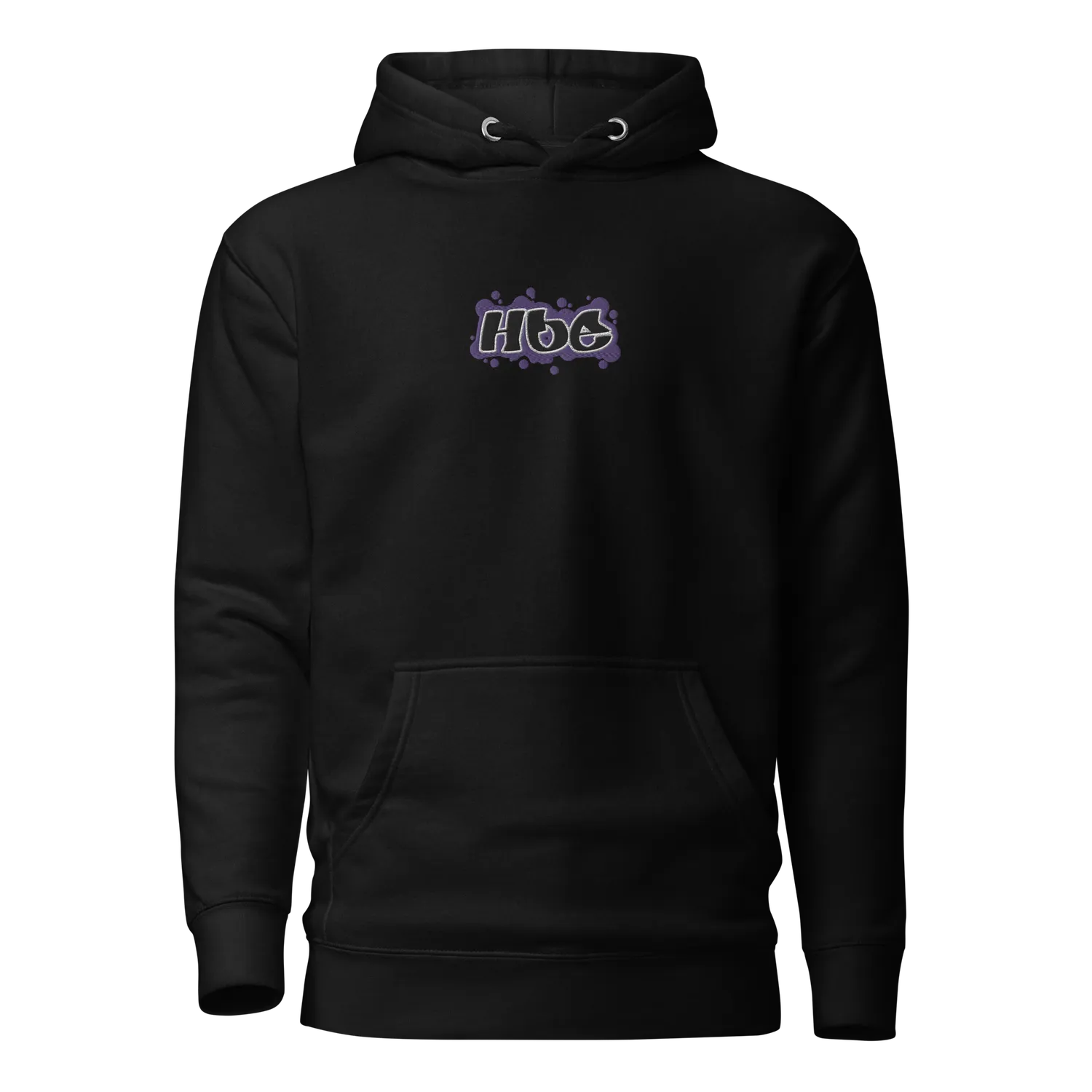 Razel Embroidered Hoe hoodie zwart M