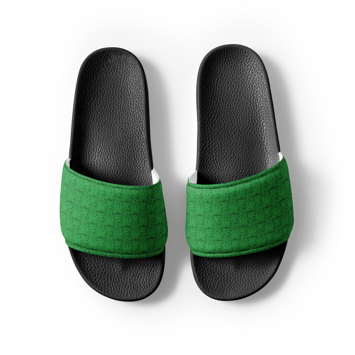 Razel Marijuana Tree Star slippers zwart