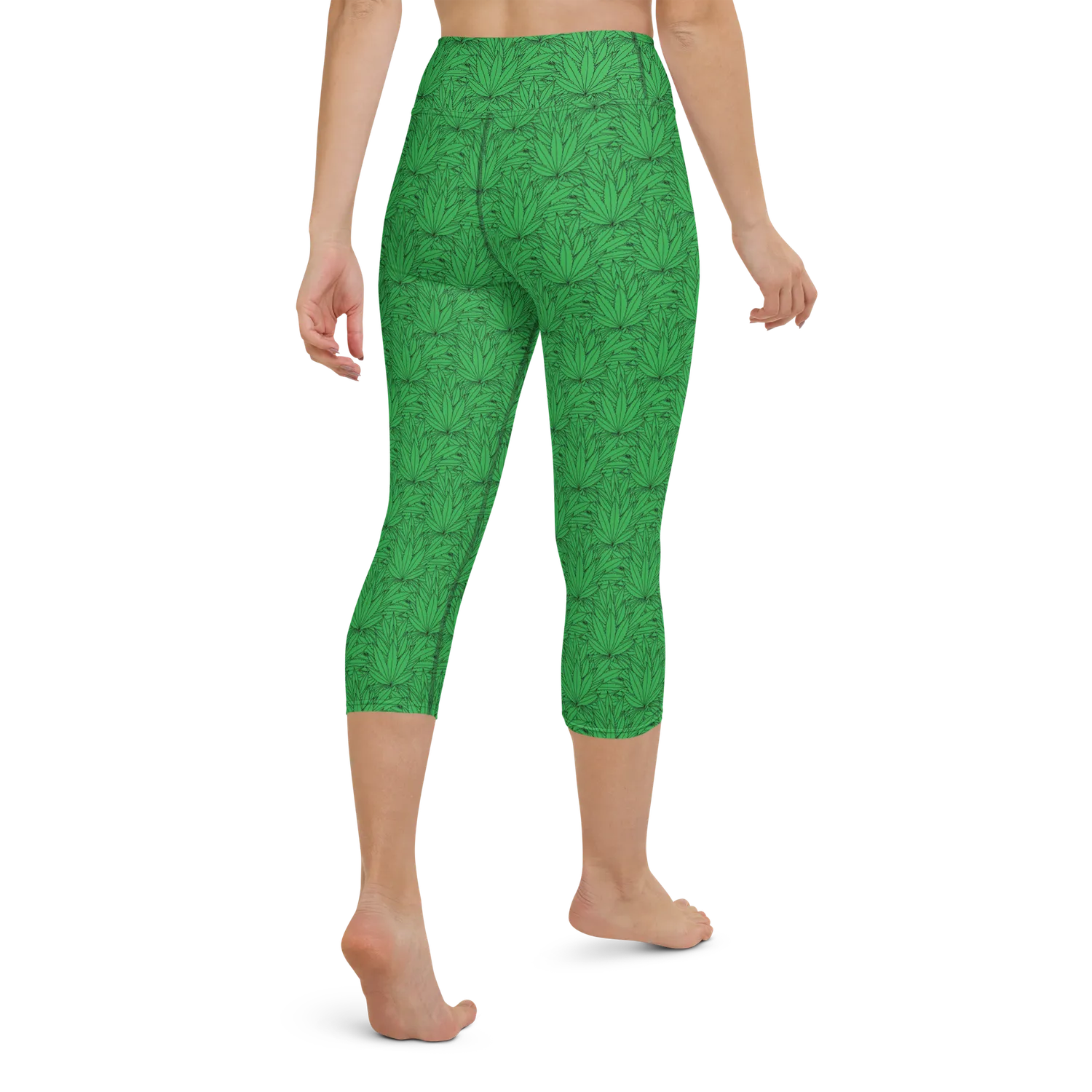Razel Marijuana Tree Star yoga capri driekwart