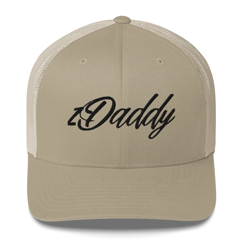 zDaddy trucker pet cap zwart one size