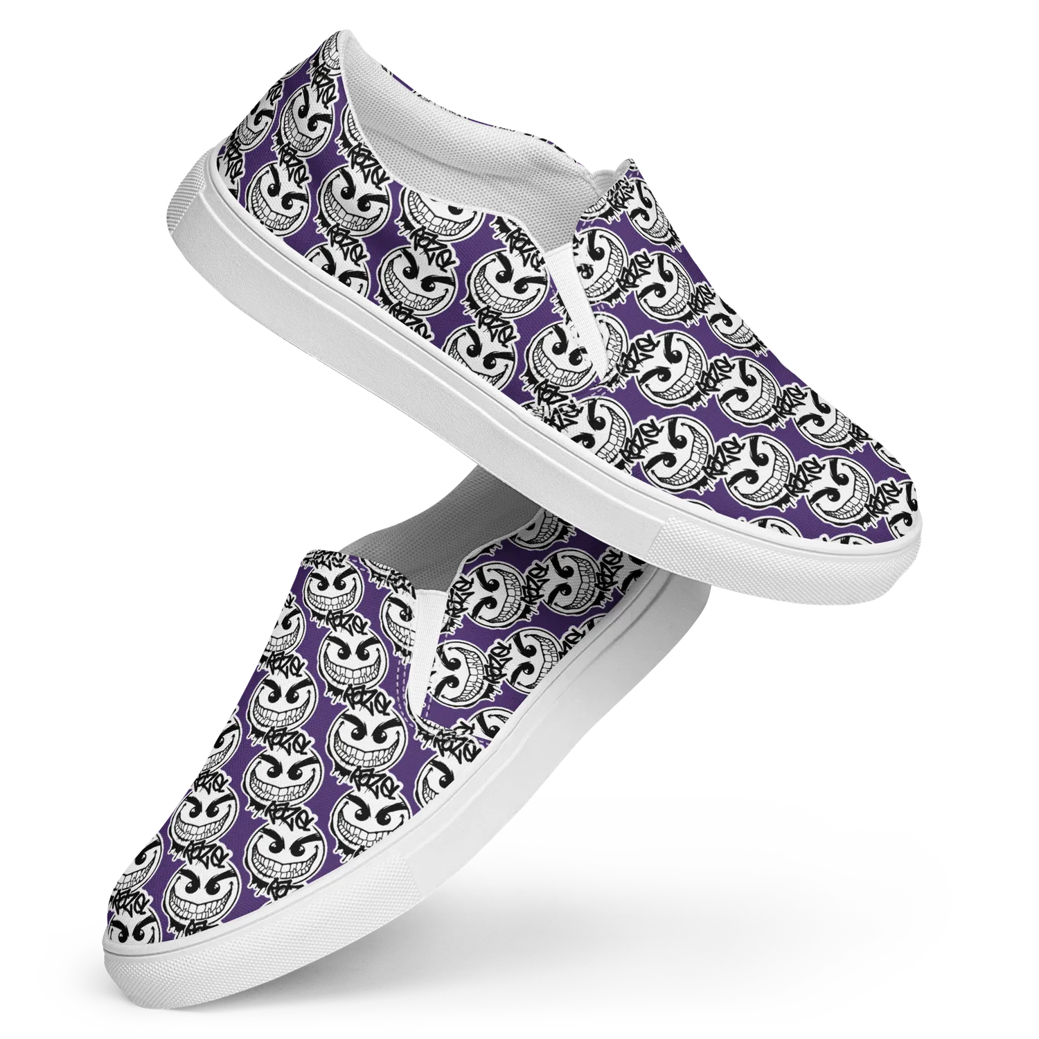 Razel Gang Drip Face Slip-ons canvas schoenen