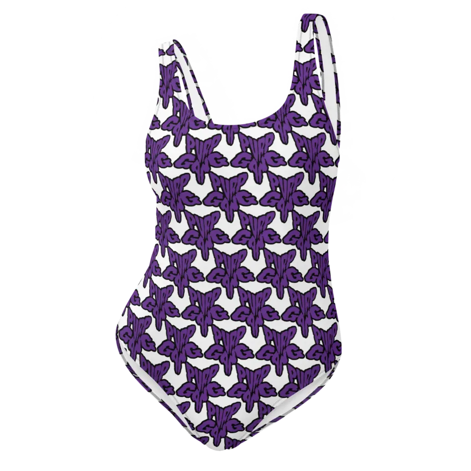 Razel Purp Gang Rock Star badpak dames cheeky chloorvast