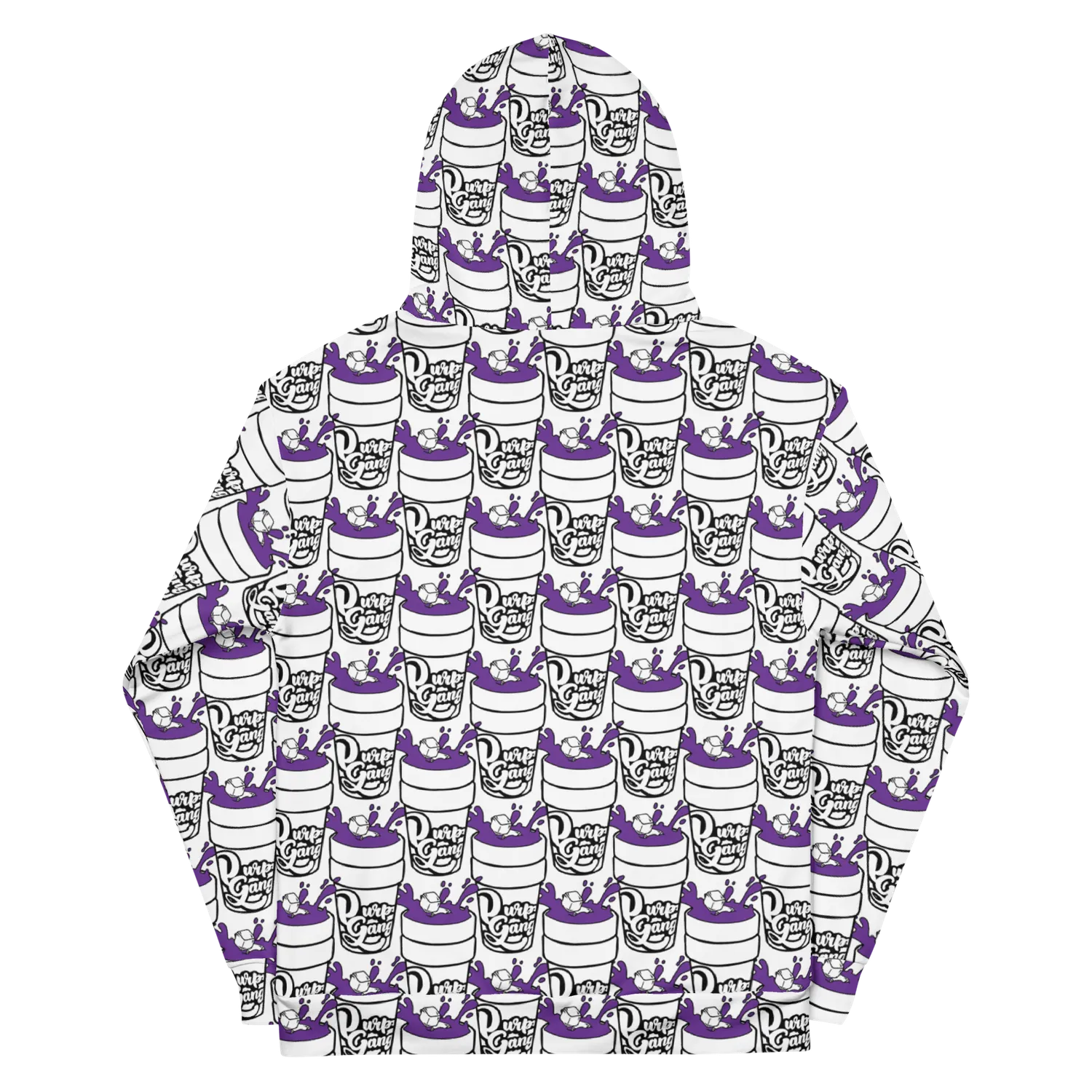 Razel Purp Gang Double Cup hoodie recycled unisex