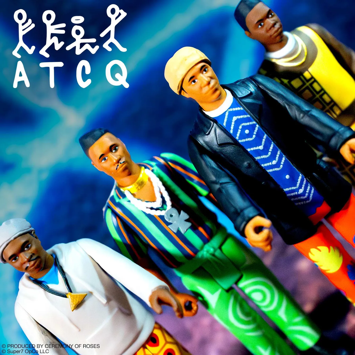 Tribe Called Quest Peoples Instinctive ReAction figures 4-pack