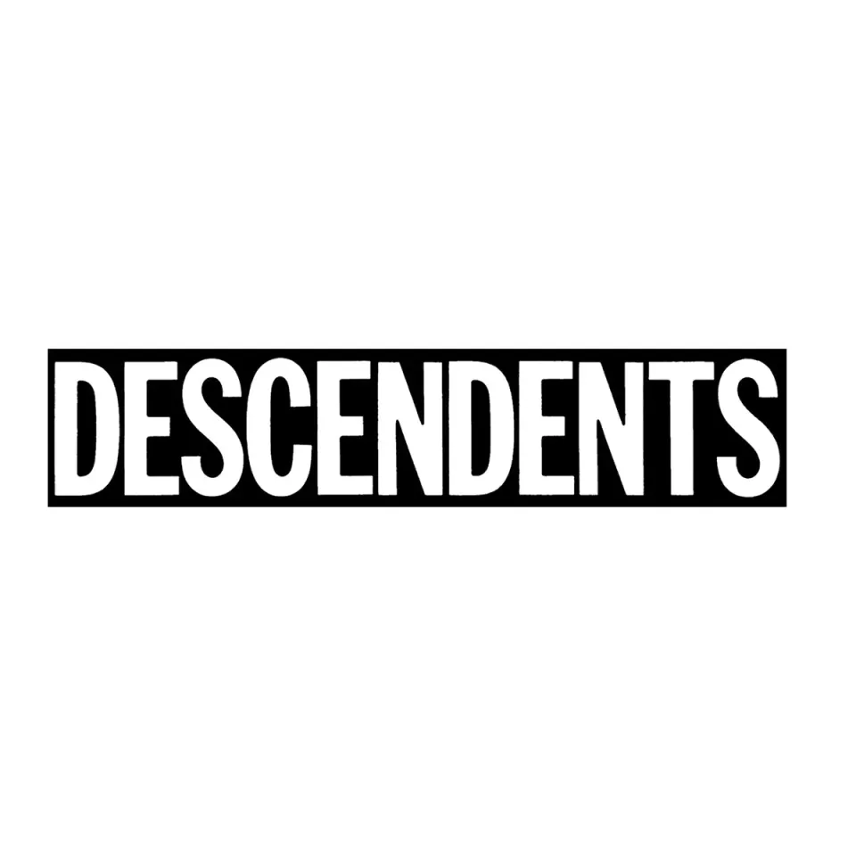 Descendents Logo sticker zwart vinylsticker