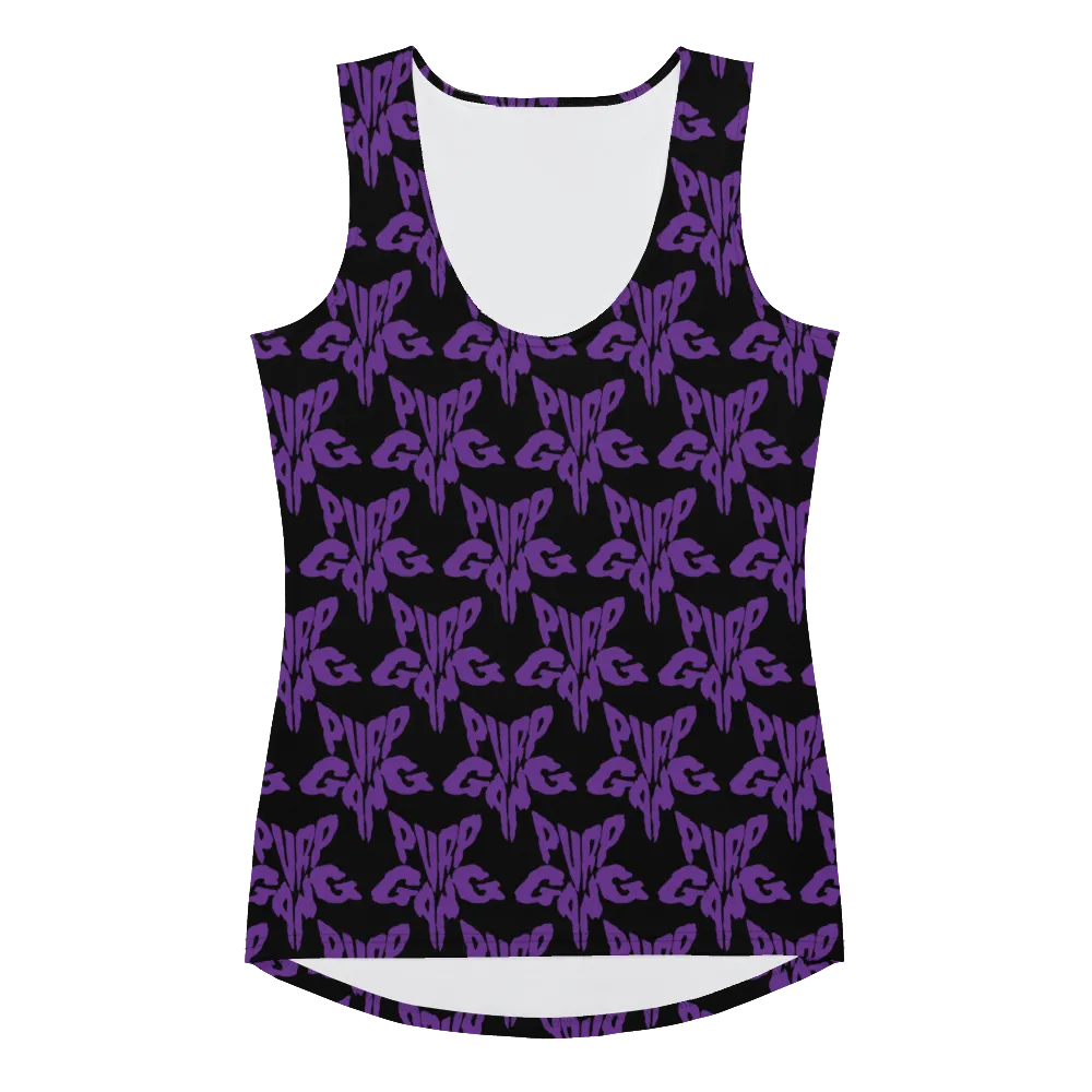 Razel Purp Gang Rock Star Motif Tanktop dames
