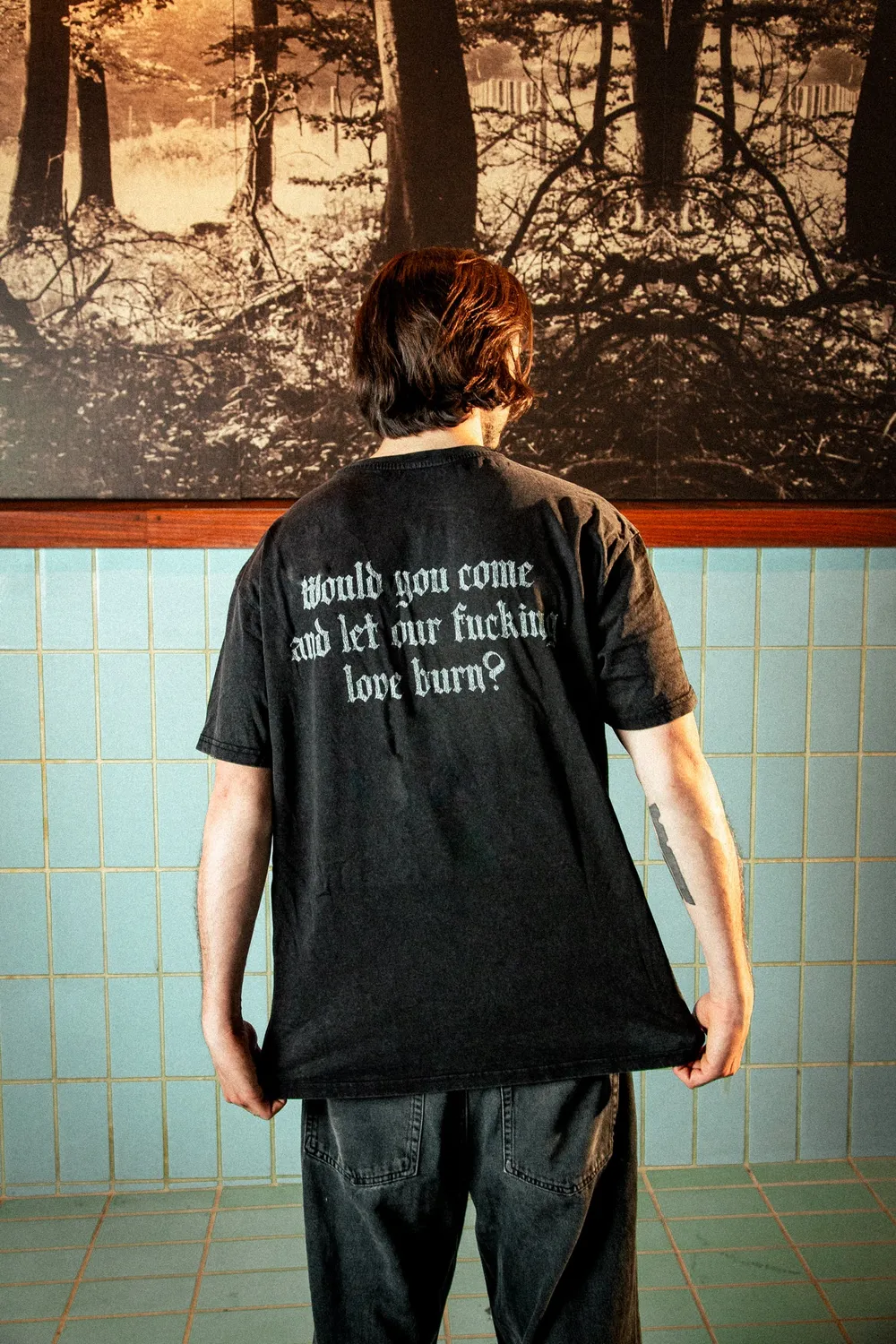 Paleface Swiss Medival Love Burn vintage T-shirt oversized